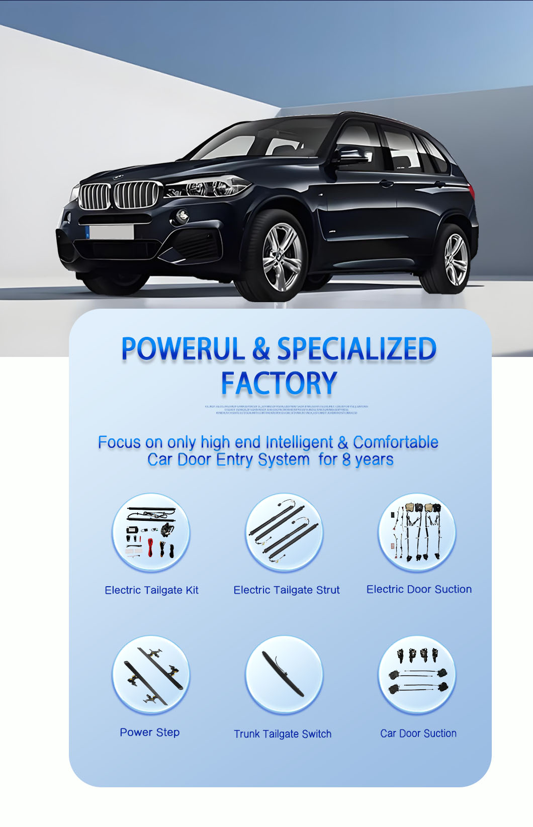 Electric Tailgate Modification for Toyota Highlander Powerlift Tailgate